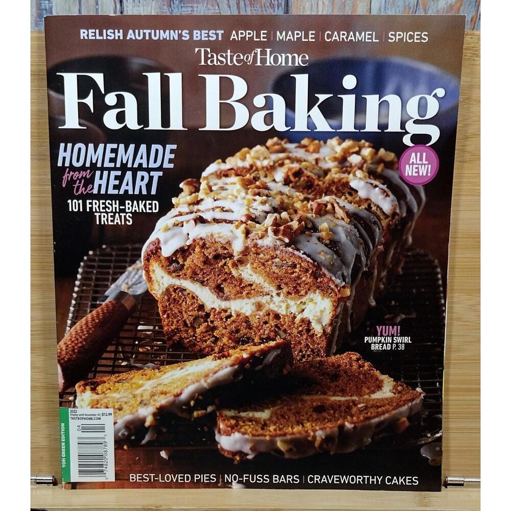 Taste of Home Fall Baking Cookbook - Homemade Fresh-Baked Treats‎